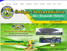 Tablet Screenshot of independencia.g12.br